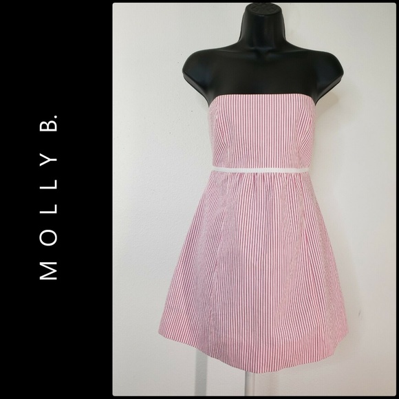Molly B Dresses & Skirts - Molly B. Anthropologie Woman Strapless Short Dress